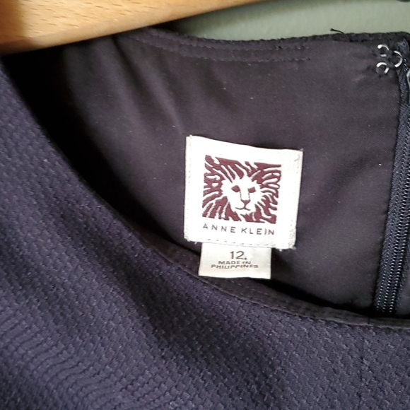 Ann Klien black dress nwot size 12. - Picture 2 of 9
